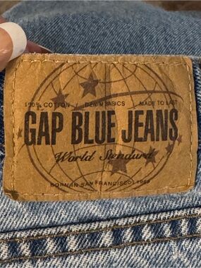 GAP BLUE JEANS Women's No 3 Light Blue Classic Fit Jeans Size 10